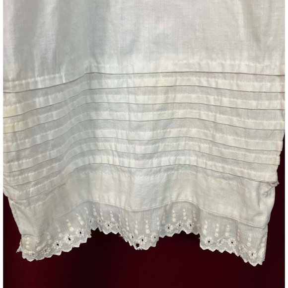 Early - Mid Victorian Pantalettes Eylet Embroidery Hem 1830s - 1850s Bloomers - Picture 2 of 4